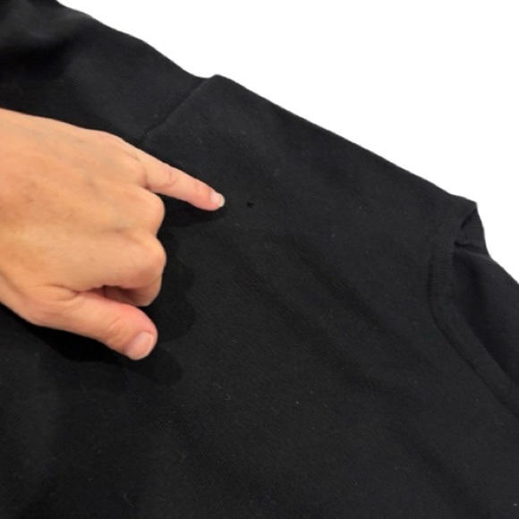 John Smedley Sweater Black Men’s Size M 100% Cotton Made In England - Picture 8 of 8